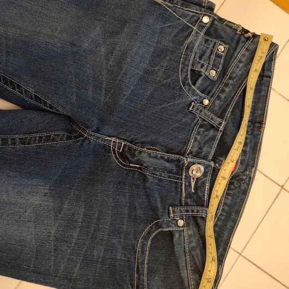 Classic Indigo Blue Boot Cut Jeans ECU - Picture 11 of 13